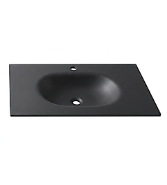 VERTOLA ELYA Cam Lavabo Batarya Delikli 80X60 cm