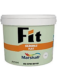 Marshall Fit Silikonlu Flat Dış Cephe Boyası