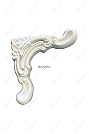 DEKONİL Ps Boyanabilir 2.5cm Çıta Geçmeli Köşe Motifi