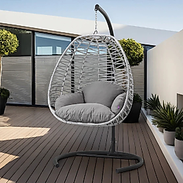 CANİSA Begonvil Serisi Tekli Makrome Örgü Salıncak