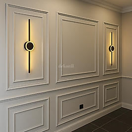 Black Cosmos Şarjlı Kablosuz LED AplikStok Kodu(APLİK-G2)