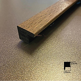 Ahşap Siyah Lambri Köşe Profili 2,4cm