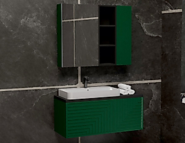 TEKOPLUS SİLVA 85CM ANTRESİT YEŞİL